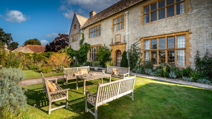 The exterior of Lytes Cary, Somerset